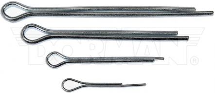 13422 | dorman help Cotter Pin Assortment 3x-1/16 x 1/2, 1/16 x 1, 3/32 x 1, 1/8 x1-1/2,1/8 x 2 In