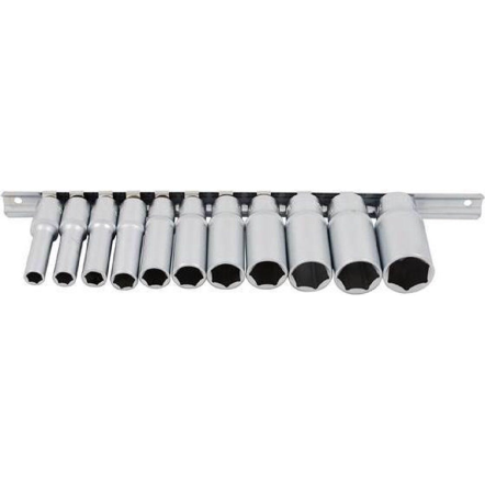 2756 | BGS Doppenset 3/8 model lang 5/16 - 7/8 inch 11 delen