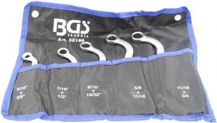32150 | BGS S-vorm ringsleutelset 5/16 - 3/4 inch