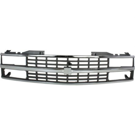 900-99-5 | Grill chevy/gmc C -K 1500 2500 3500 1988-`93 chrome grijs