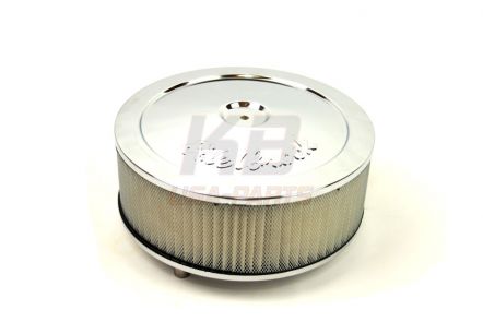 1208XXL | EDELBROCK 10X3.5 INCH AIR-FILTER chrome