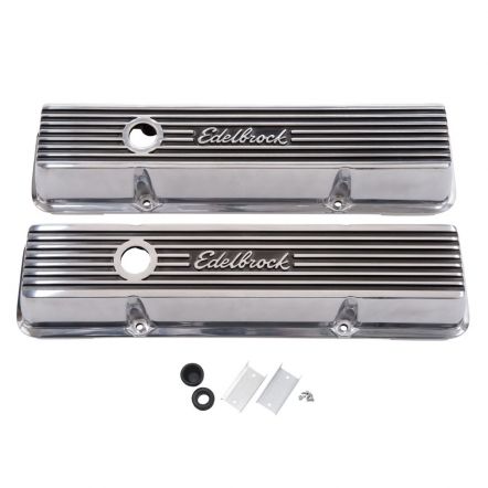 4262 | Edlebrock Elite II Valve Covers for Chevy 262-400 V8 1959-86