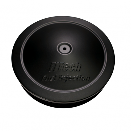 42302 | FiTech Black Top 3 Inch Tall Air Filter Assembly With Hardware