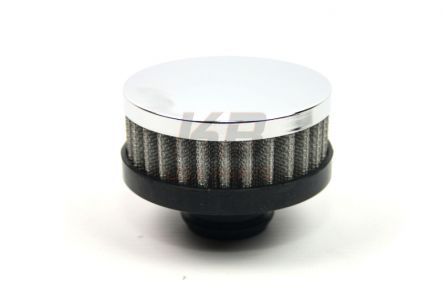 R-7192 | RPC chrome push in breather filter 31mm