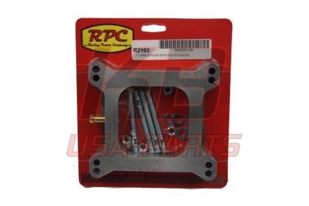 R-2103 | RPC Carburateur Spacer 1 inch met slang aansluiting